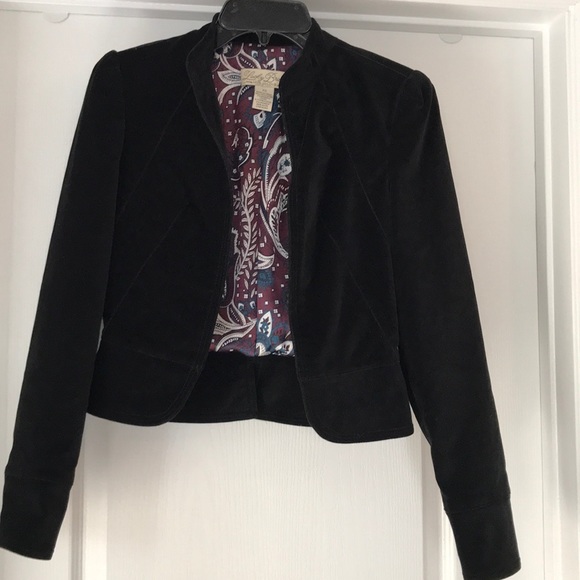 lucky brand velvet jacket